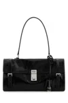 Prada Women's Leather Medium Handbag In Black