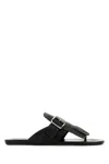 Prada Slippers Infradito Shuffle In Pelle Testa Di Moro Donna In Brown