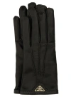 Prada Guanti In Nappa Nera Donna In Black