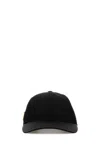 Prada Curved Brim Hat For Stylish Hair In Black