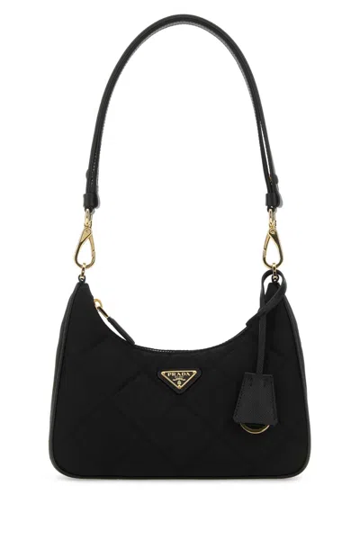 Prada Women Black Re-nylon  Re-edition Shoulder Bag