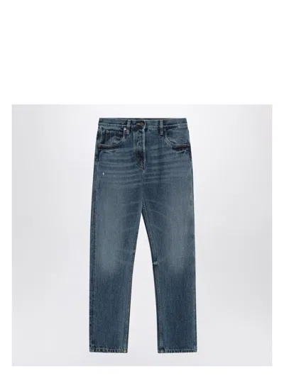 PRADA WOMEN'S BLUE JEANS