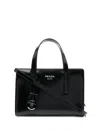 Prada Re-edition 1995 Leather Mini Bag In Black