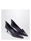 Prada Scarpe Con Tacco In Pelle Viola Donna
