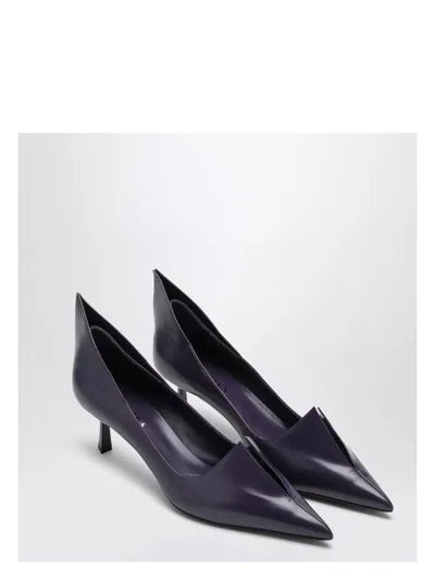 Prada Women's Brushed Leather Dã©colletã© Pumps