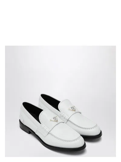 Prada Women's Brushed Leather Loafer