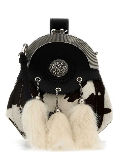 PRADA WOMEN'S CALF HAIR CLUTCH
