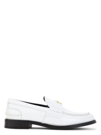 PRADA WOMEN'S CALF LEATHER LOAFERS