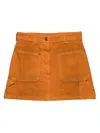 Prada Women's Canvas Mini-skirt In Neutral