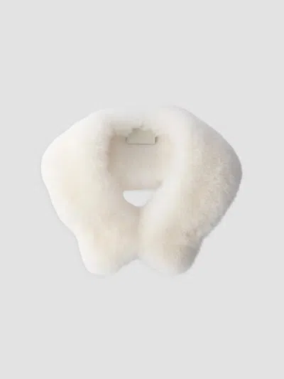 Prada Women's Cashmere Collar In White