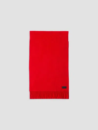 Prada Cashmere Scarf In Transparent