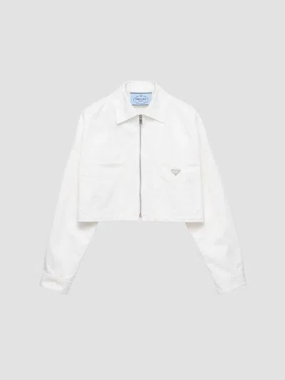 PRADA WOMEN'S CHINO BLOUSON JACKET