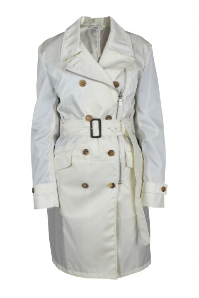 Prada Coat In White