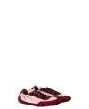 Prada Women's Collapse Re-nylon And Suede Sneakers In Multi