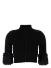 Prada Black Cotton Blend Jacket
