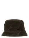 Prada Brown Cotton Bucket Hat