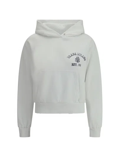 Prada Women Cotton Hoodie