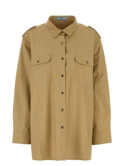 Prada Women's Cotton Oversize Shirt