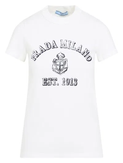 PRADA WOMEN'S COTTON T-SHIRT