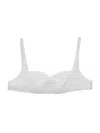 Prada Crepe De Chine Top In White