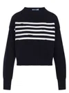 Prada Women's Dark Cotton Sweater