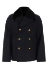 Prada Women's Dark Felt Coat