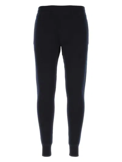 PRADA WOMEN'S DARK STRETCH CASHMERE BLEND JOGGERS