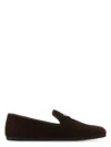 Prada Women's Dark Suede Loafers