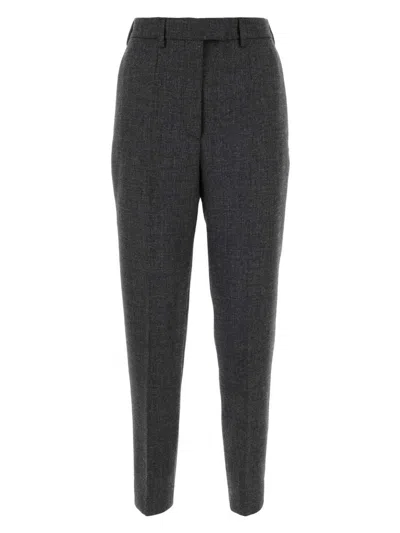 PRADA WOMEN'S DARK WOOL PANT