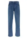Prada Low-rise Straight Jeans In Blue