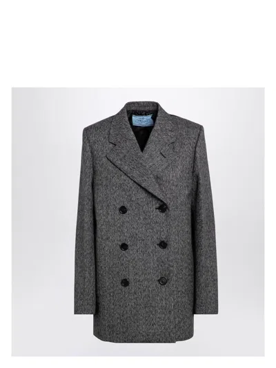 PRADA WOMEN'S DOUBLE-BREASTED JACKET