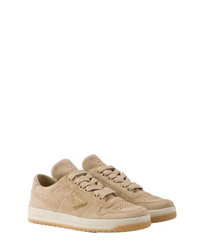 PRADA WOMEN'S DOWNTOWN SUEDE SNEAKERS