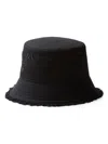 Prada Drill Bucket Hat In Black