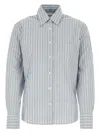 Prada Women's Embroidered Poplin Shirt