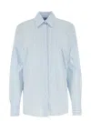 Prada Italian Collar Poplin Shirt