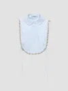 Prada Embroidered Poplin Tie Vest In Multi