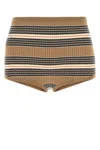Prada Shorts In Misto Cotone Stretch Ricamato  Donna In Multi