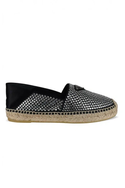 Prada Women Espadrilles In Black