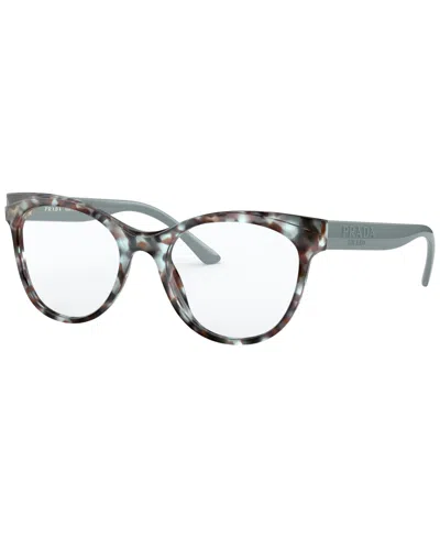 Prada Women's Eyeglasses, Pr 05wv In Blue,brown