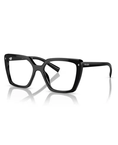 Prada Women's Eyeglasses, Pr 16zv In Black