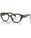 Prada Women's Eyeglasses, Pr 21zv In Loden