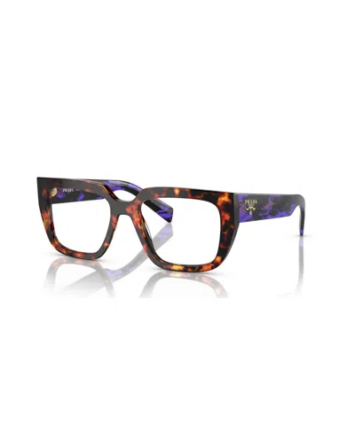 Prada Women's Eyeglasses, Pr A03v In Havana Magma