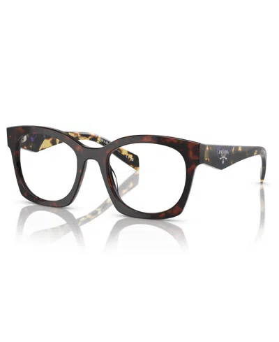 Prada Women's Eyeglasses, Pr A05v In Havana