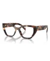 Prada Women's Eyeglasses, Pr A16v In Caramel Tortoise