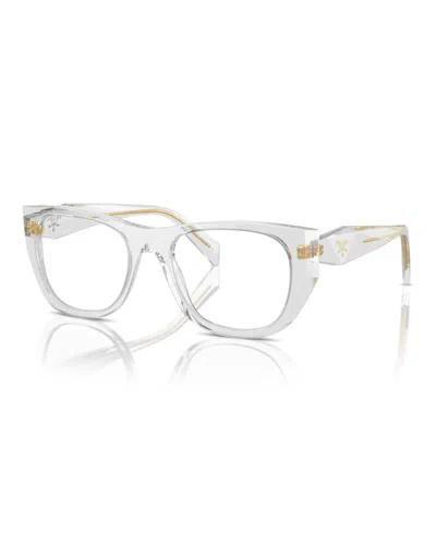 Prada Women's Eyeglasses, Pr A18v In White