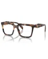 Prada 0pr A19v Glasses In Caramel Tortoise