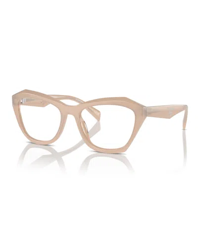 Prada Women's Eyeglasses, Pr A20v In Opal Natural