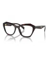 Prada Women's Eyeglasses, Pr A20v In Root Tortoise