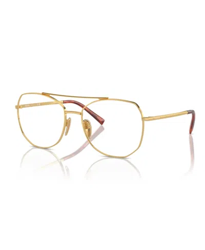 Prada Women's Eyeglasses, Pr A58v In Gold