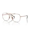 Prada Women's Eyeglasses, Pr A58v In Rose Gold
